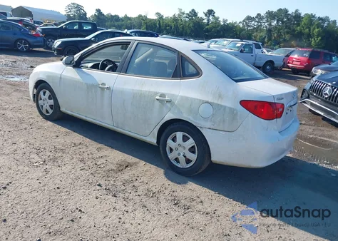 2010 Hyundai Elantra Gls z USA, uszkodzony, nr VIN KMHDU4AD8AU195429